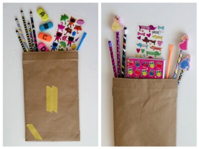 such a fun treat to send! Back to school snail mail for kids