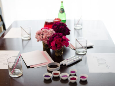 Host a Valentine Card Making Party - lemonthistle.com