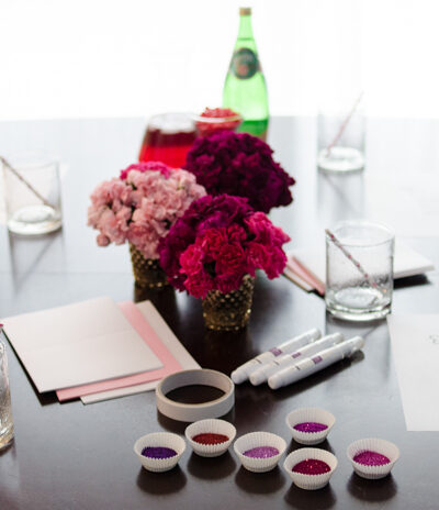 Host a Valentine Card Making Party - lemonthistle.com