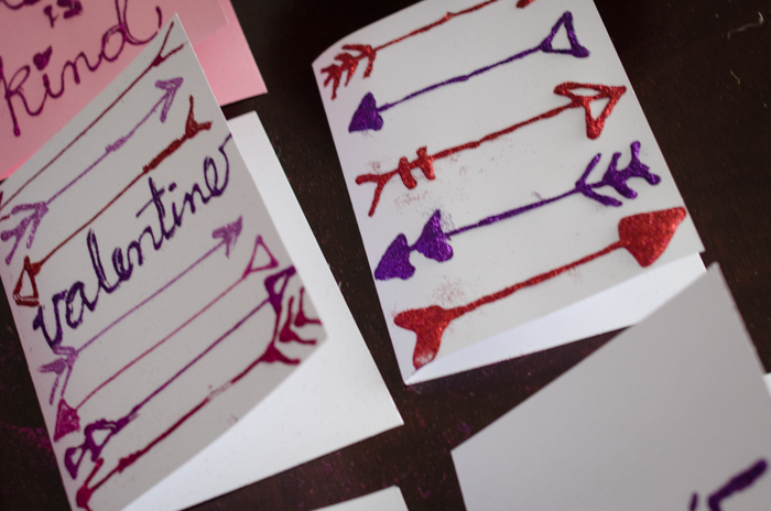 Host a Valentine Card Making Party - lemonthistle.com