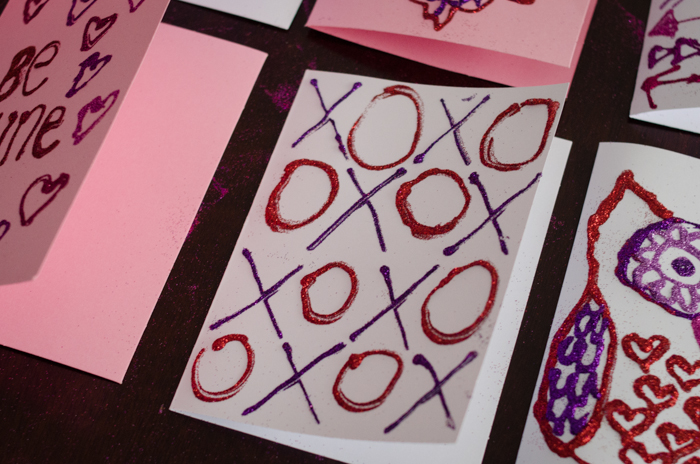 Host a Valentine Card Making Party - lemonthistle.com