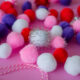 DIY Valentines Pom Pom Garland