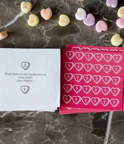Free Printable Valentines Table Topics - lemonthistle.com