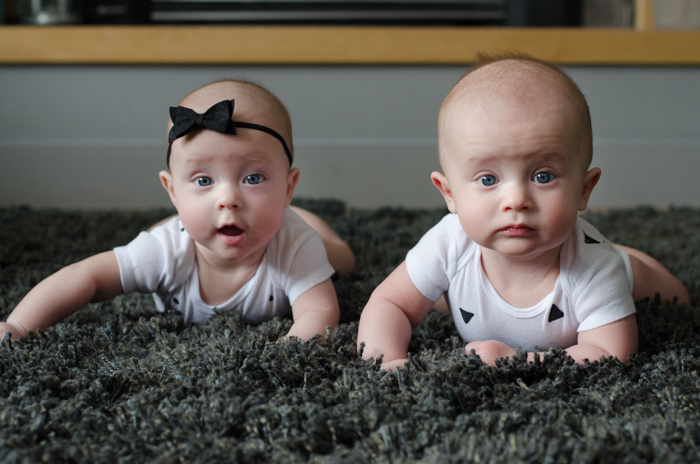 DIY Stamped Onesies - lemonthistle.com
