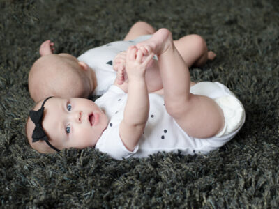 DIY Stamped Onesies - lemonthistle.com