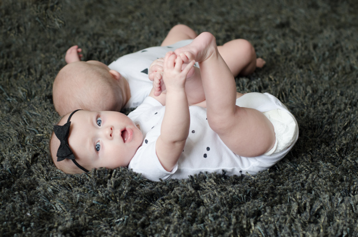 DIY Stamped Onesies - lemonthistle.com