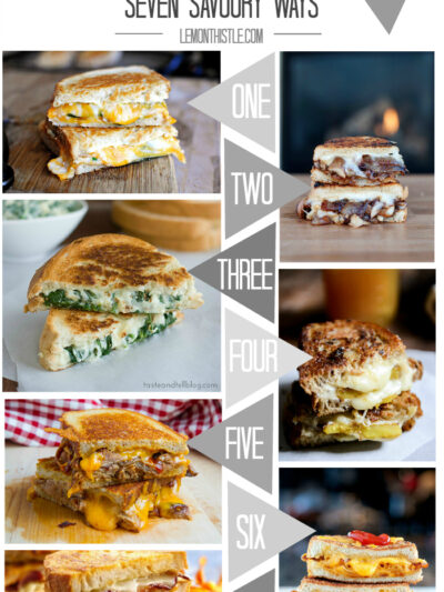 Grilled Cheese Savoury - lemonthistle.com