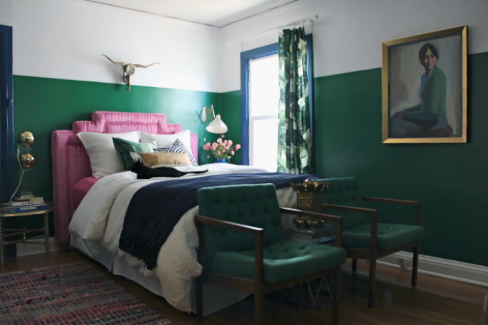 Two Toned Walls Inspiration - lemonthistle.com
