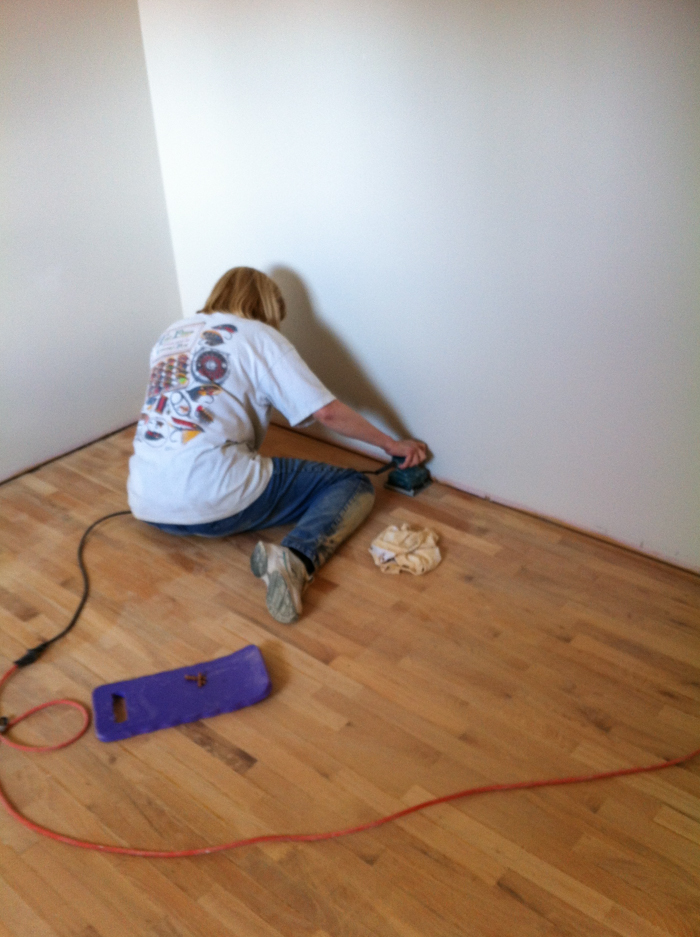 Refinishing Thin Hardwood - lemonthistle.com