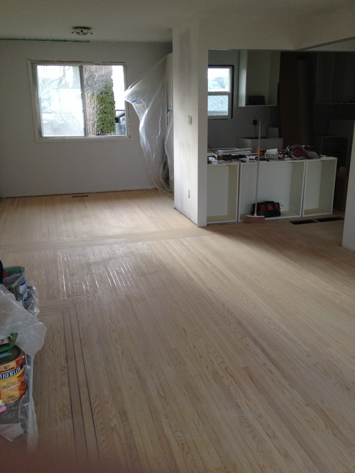 Refinishing Thin Hardwood - lemonthistle.com