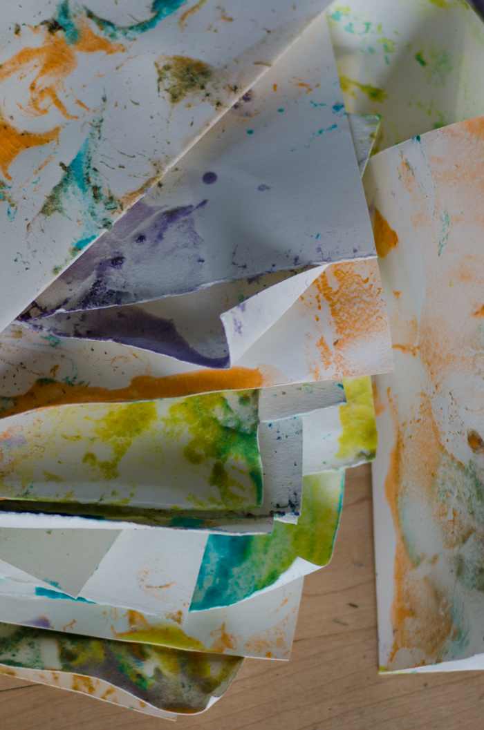 Finger Painting for Babies - lemonthistle.com