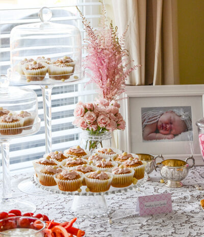 Pearls and Lace Baby Shower & How to Keep Parties Affordable! - lemonthistle.com
