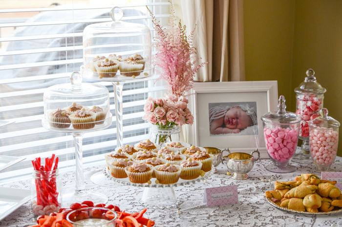 Pearls and Lace Baby Shower & How to Keep Parties Affordable! - lemonthistle.com
