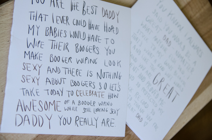 Awkward Fathers Day Cards: two free printables! - lemonthistle.com
