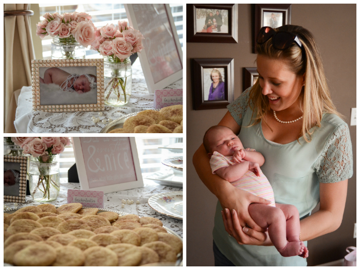 Pearls and Lace Baby Shower - lemonthistle.com