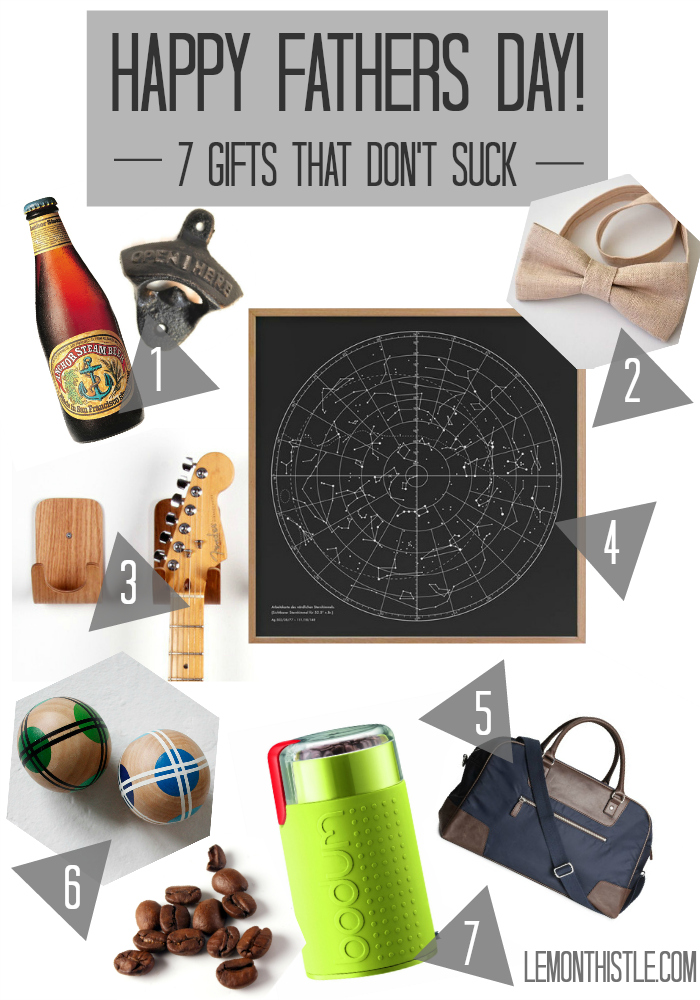 fathers day gift guide - lemonthistle.com