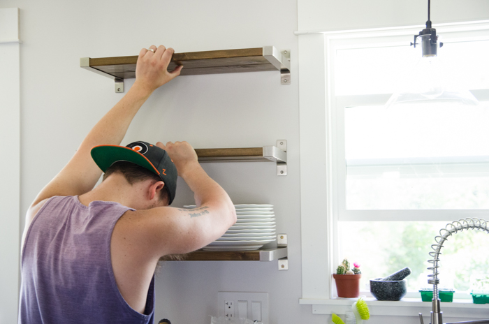 Diy Open Shelving For Our Kitchen Lemon Thistle,Cool Boys Bedroom Ideas Gaming