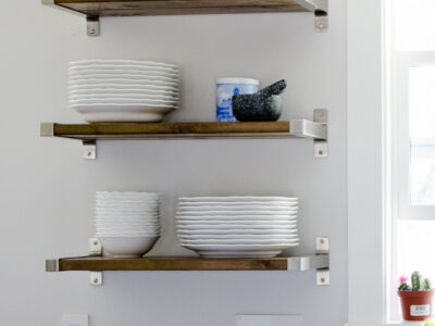 Ikea Hack! DIY Open Shelving - lemonthistle.com