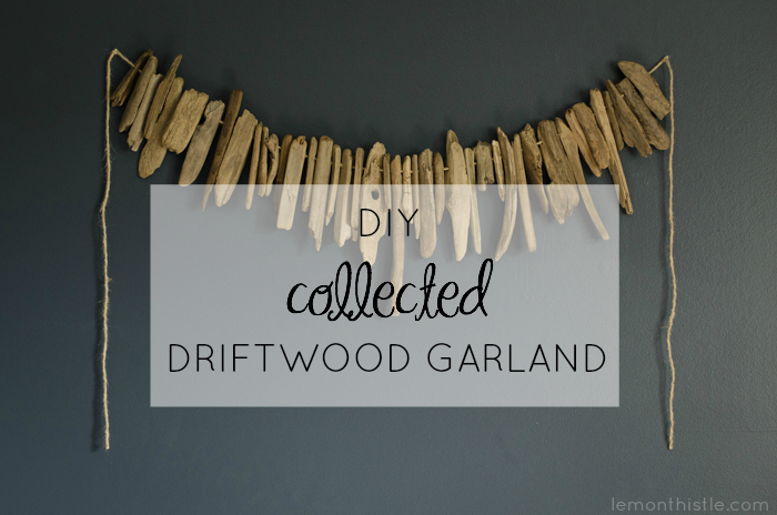 DIY Collected Driftwood Garland- Video Tutorial
