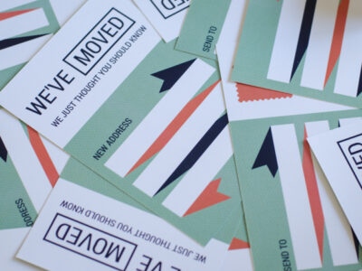 Moved? How about some free printable postcards to let everyone know! - Lemonthistle.com