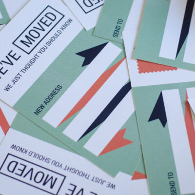 Moved? How about some free printable postcards to let everyone know! - Lemonthistle.com