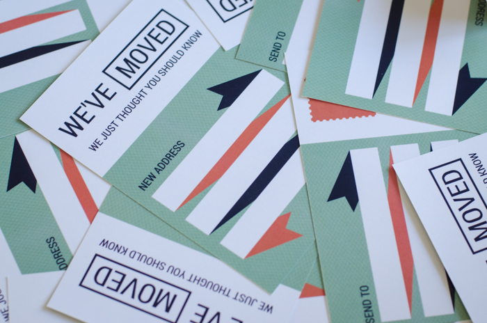 Moved? How about some free printable postcards to let everyone know! - Lemonthistle.com