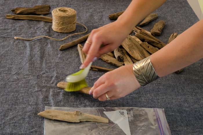 DIY Collected Driftwood Garland- Video Tutorial