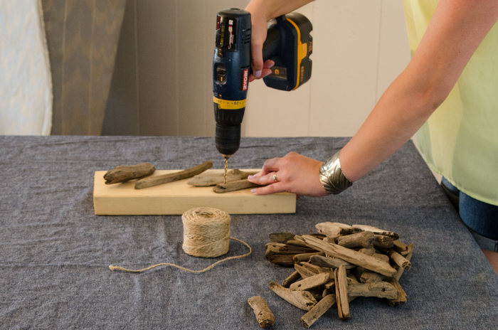 DIY Collected Driftwood Garland- Video Tutorial