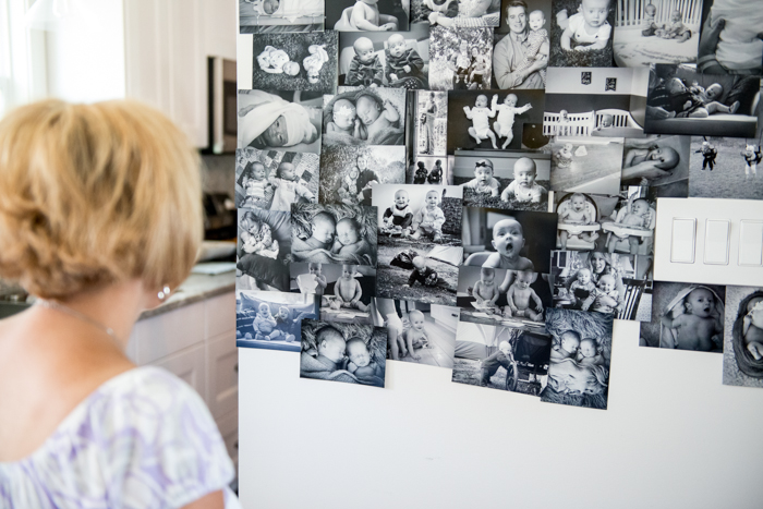 Photos of the baby's first year- fun idea! DIY First Beeday Party
