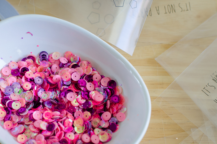 DIY Translucent Confetti Packets - lemonthistle.com