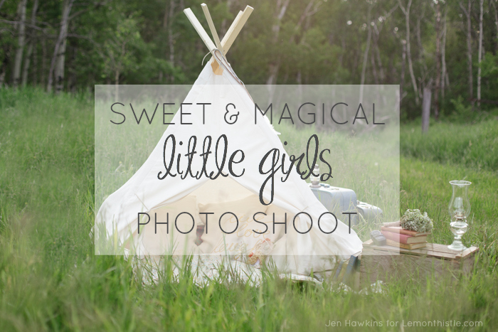 Sweet and Magical little Girls Photo Shoot for a Birthday!