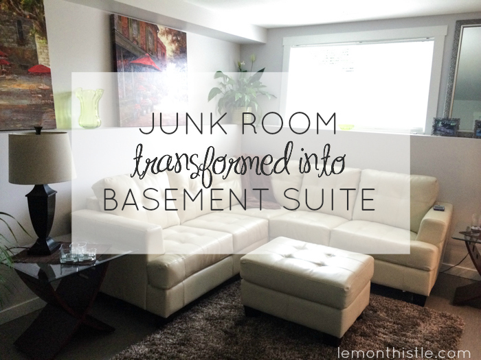 Junk Room to Basement Suite