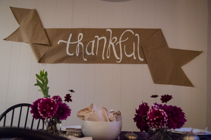 Friendsgiving Tablescape & The start of a tradition