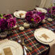 LOVE this plaid! Friendsgiving Tablescape & The start of a tradition
