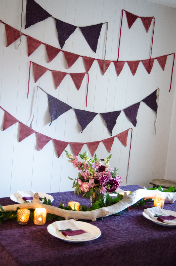 DIY Handsewn Simple Bunting