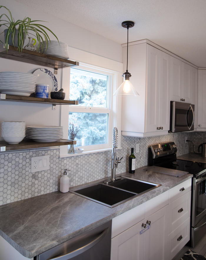 Before And After Diy Kitchen Renovation Lemon Thistle