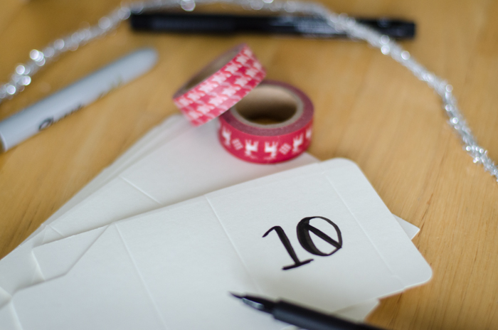 DIY Magnetic Advent Calendar