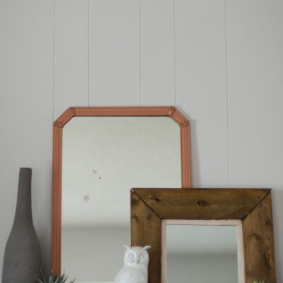 DIY Rustic Mirror out of Free Pallet Wood!