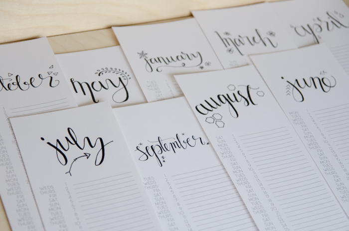 Free Printable Calendar for 2015