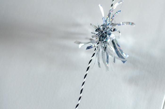 DIY Sparkly Garland (perfectly for New Years Eve!)