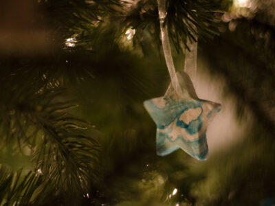 DIY Hand Marbled Ornaments and Tags 3 ways!