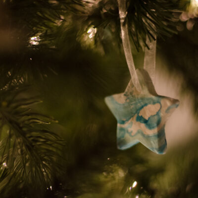 DIY Hand Marbled Ornaments and Tags 3 ways!