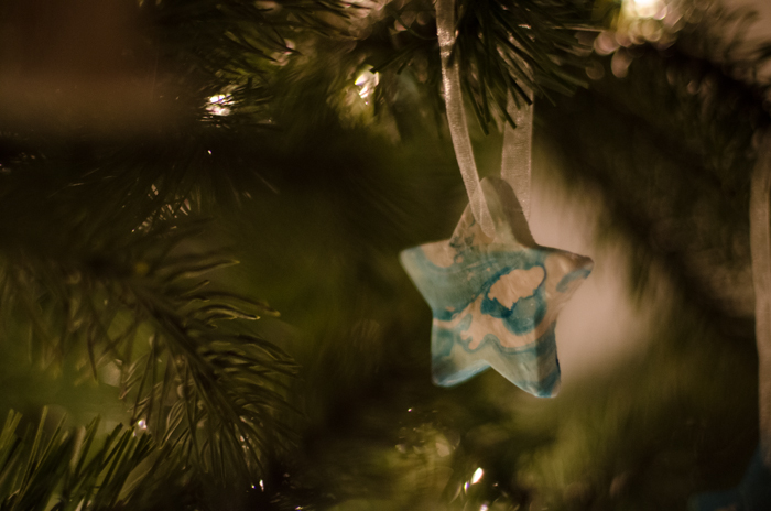 DIY Hand Marbled Ornaments and Tags 3 ways!