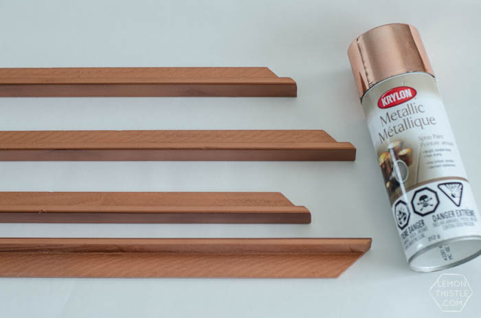 DIY Constellation Painting and Copper Frame