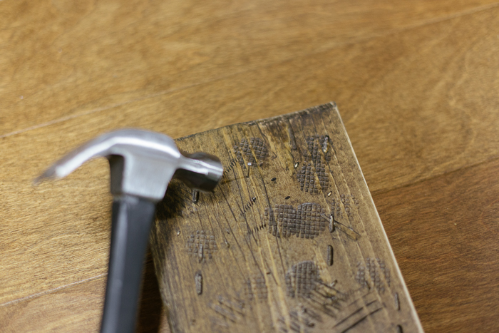 DIY Wooden Calendar Holder