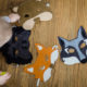 Six Free Printable Templates to make DIY Felt Animal Masks!