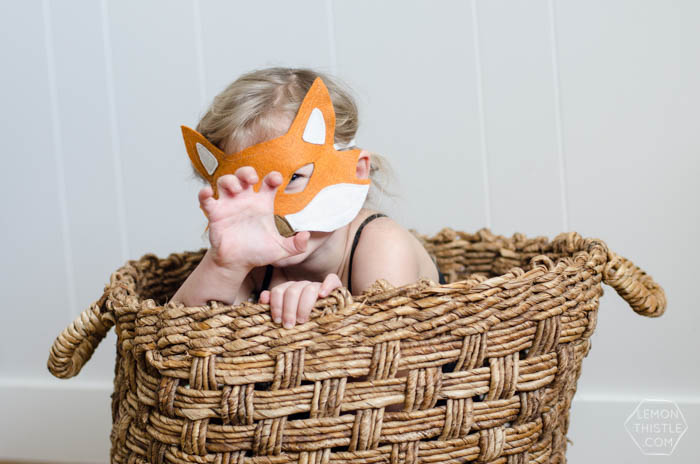 I love these DIY Felt Masks- 6 Free Printable Templates!