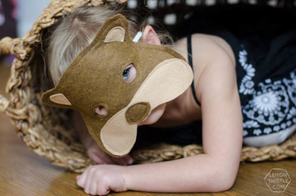 DIY Felt Animal Masks