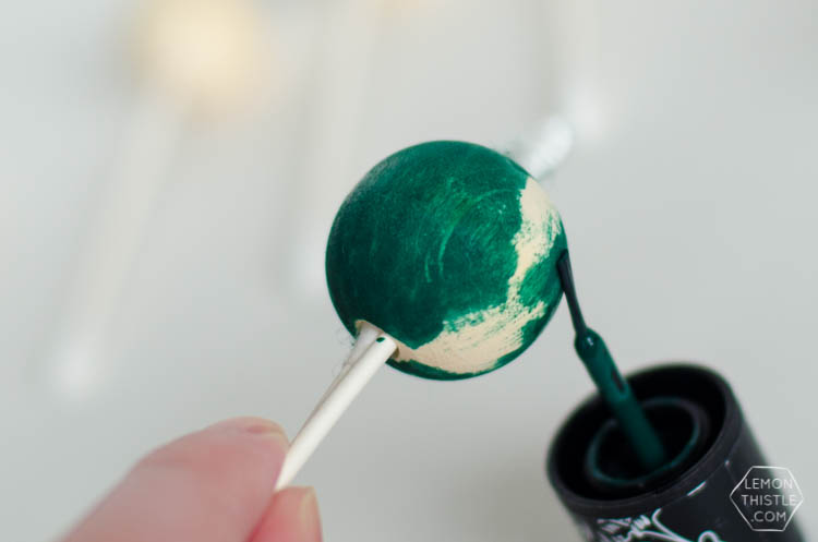 DIY Pinch Proof Wooden Bead Necklace- perfect for St Patrick's Day!