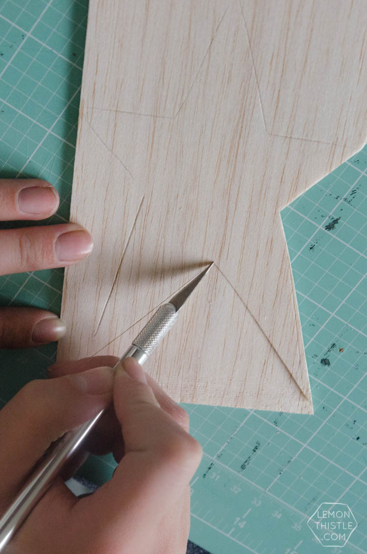 DIY Watercolor Wooden Stars Mobile for a Nursery- So Dreamy!